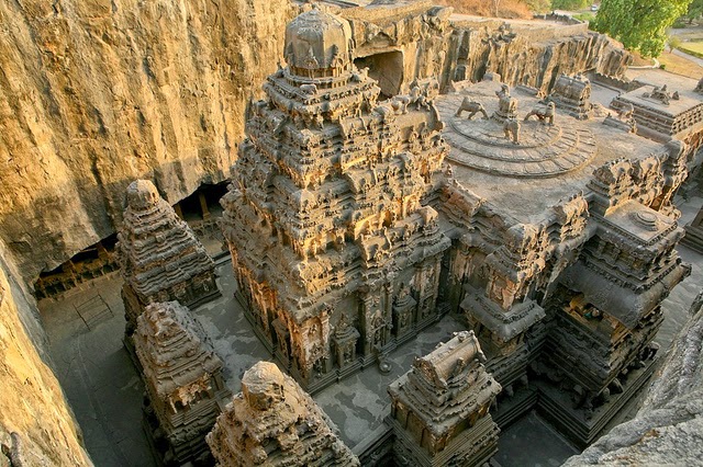 The Amazing Rock cut Kailasa Temple of India