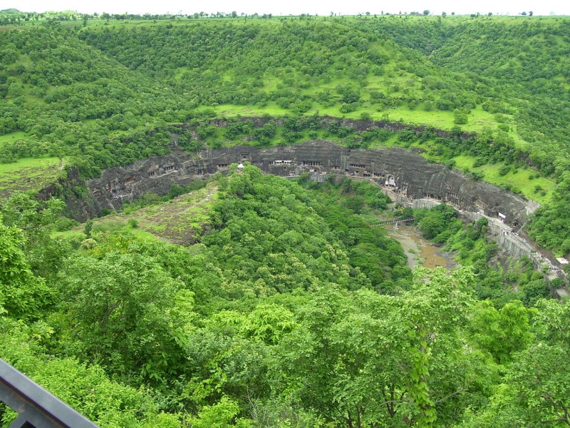  Ajanta Caves in Maharashtra