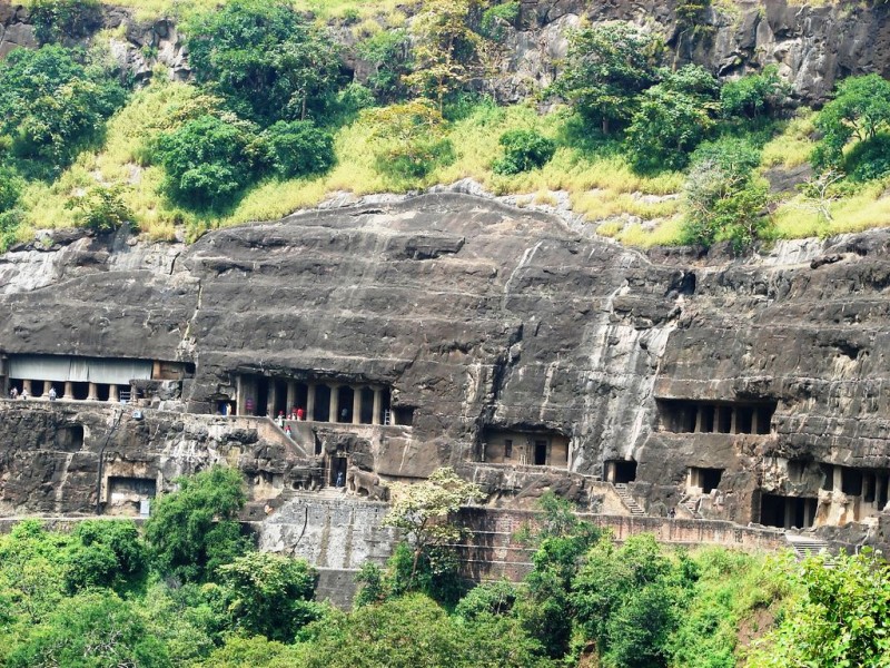 Top 15 Rock-Cut Caves: Ajanta Caves, India