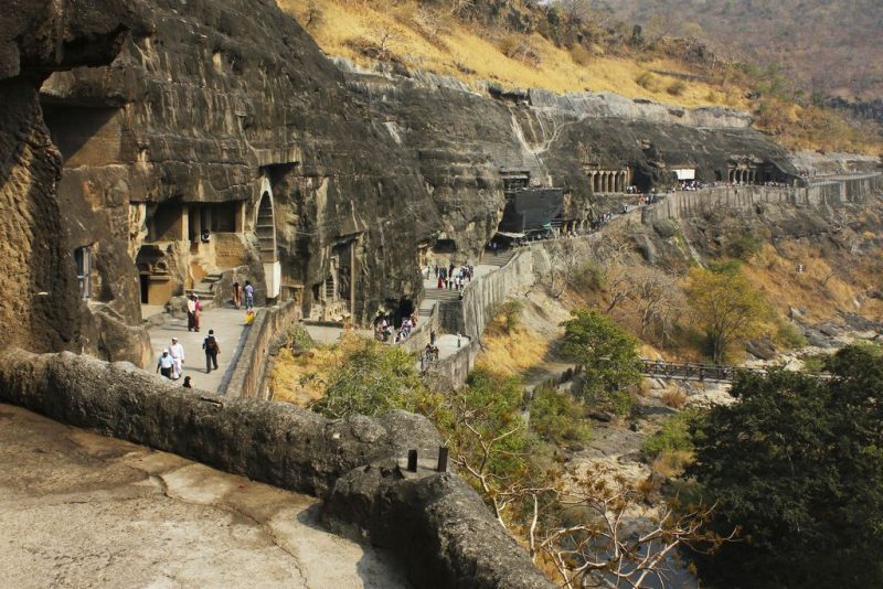 Rock Cut Ajanta Caves, India