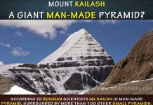 Mount kailash is a man made pyramid
