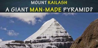 Mount kailash is a man made pyramid