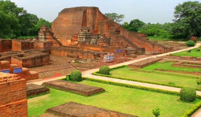 Ruins of Ancient Nalanda University, India