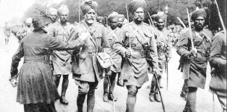 Sikh soldiers in Paris during World War I