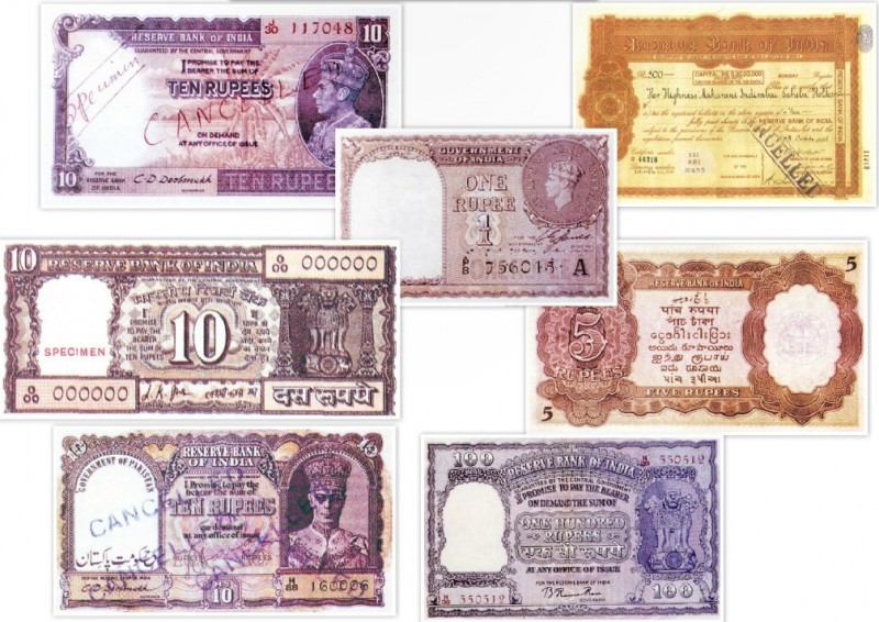 Indian Rupees during British Raj