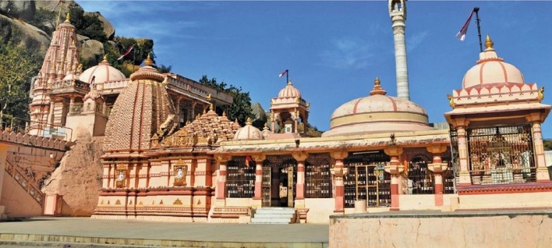 The 12th century jain temple at Taranga