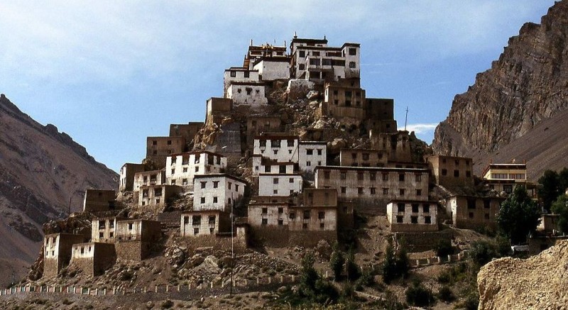 The Beautiful Key Monastery,