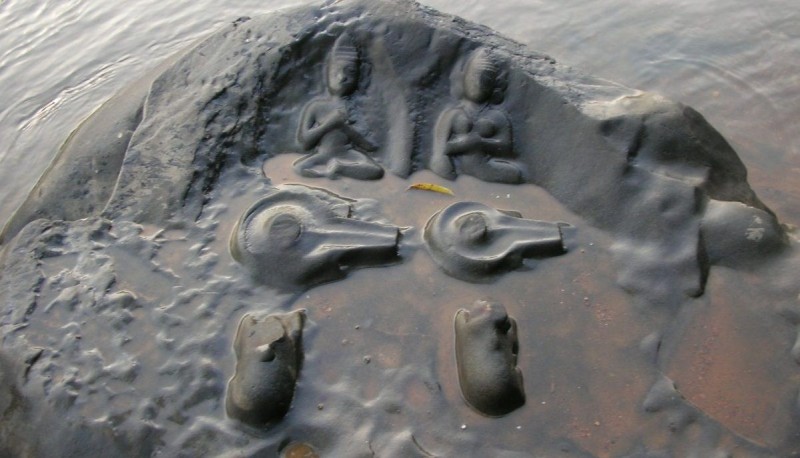 Sahasralinga near Sirsi, India