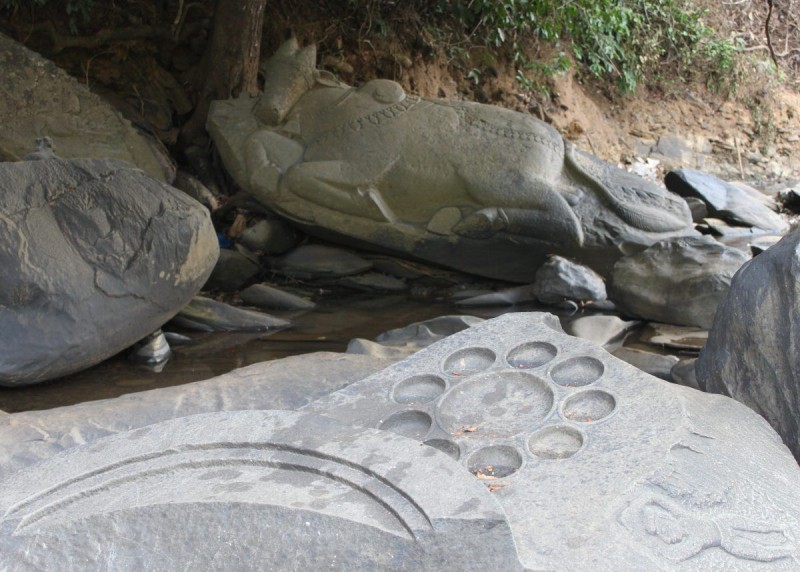 Sahasralinga near Sirsi, India