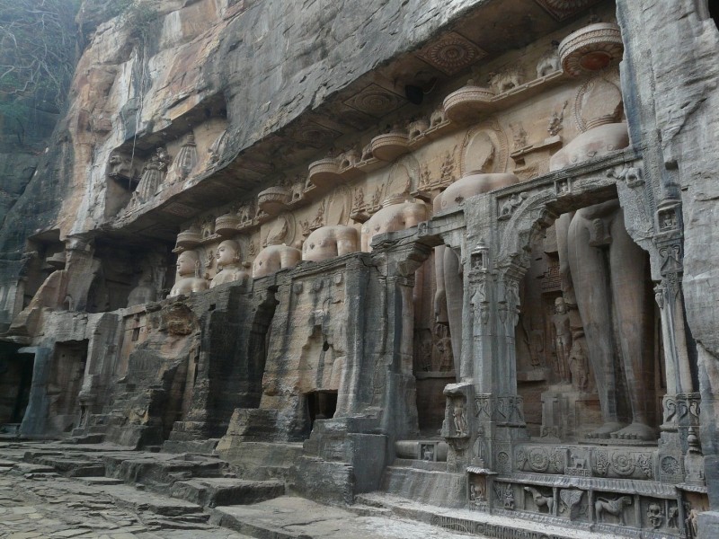 Jain Temple and Rock Sculptures of Gwalior Fort (5)