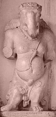 5th-century Ganesh found at Gardez in Afghanistan