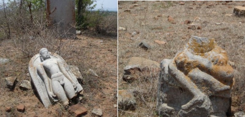 An ancient carving Great Escapes and idol. Arattipura-India