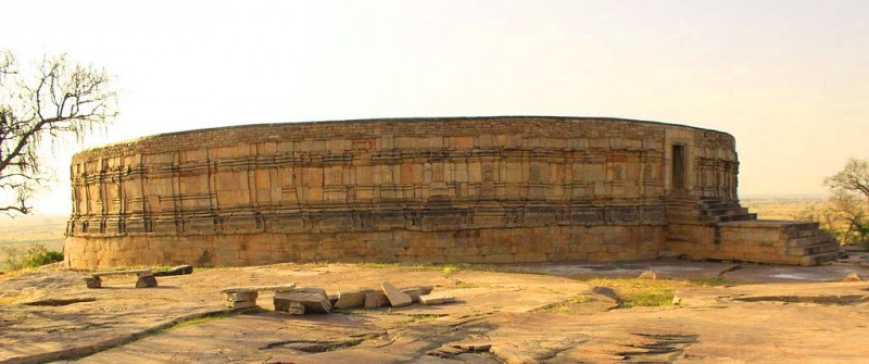 Chausath Yogini Temple, circular in plan