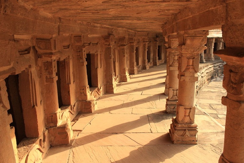 Inner Corridor of Mitawali temple