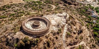 aerial-view-of-Mitawali-Temple