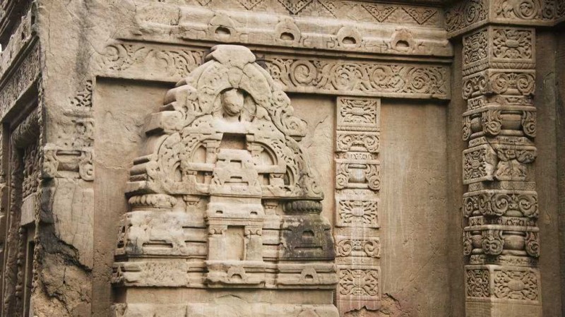  Masroor Temple Intricate Carvings 