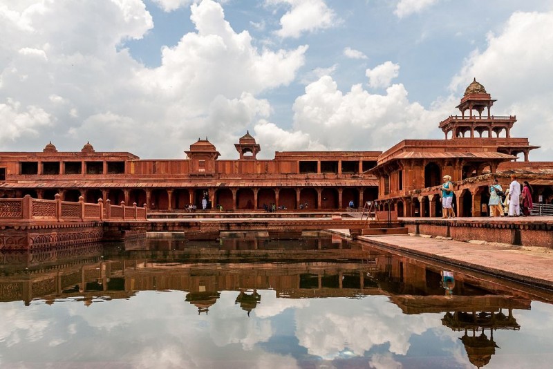 Fatehpur Sikri is a city in the Agra District of Uttar Pradesh, India 