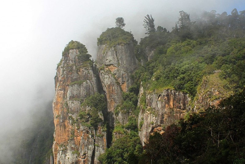 The Kodaikanal Pillar Rocks