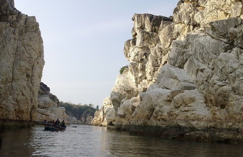 Marble Rock Narmada River