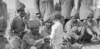 Indian soldier in world war I