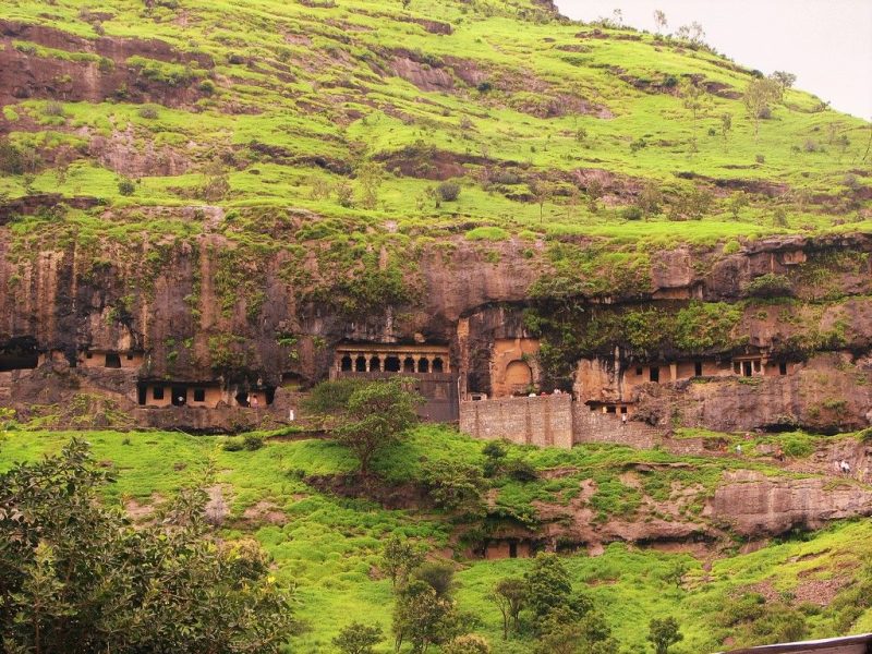 Top 15 Rock cut structures: Lenyadri Caves, India