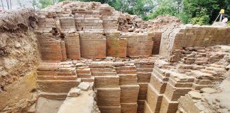 1000-year-old Hindu temple excavated in Dinajpur