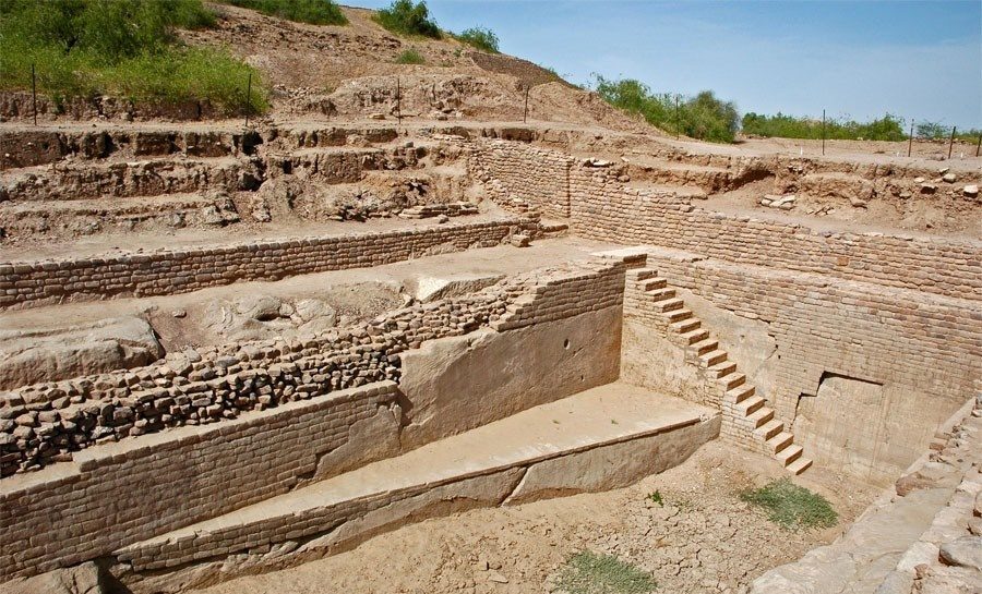 Water tank at Dholavira. 