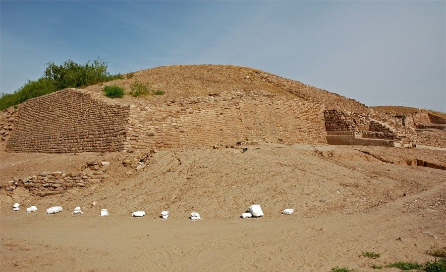 Remains of the citadel at Dholavira