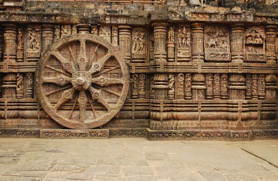 Wheel at Sun Temple Konark