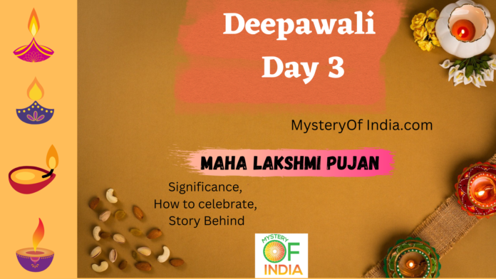 Deepawali Diwali significance of Goddess Lakshmi