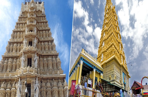 Chamundeshwari Temple Chamundi Hills in Mysore, Karnataka