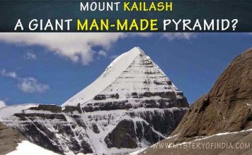 Mount kailash is a man made pyramid