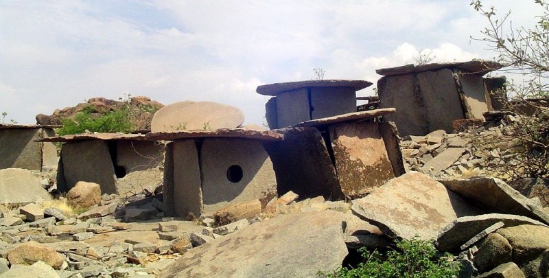 Hirebenkal is a megalithic site in Karnataka