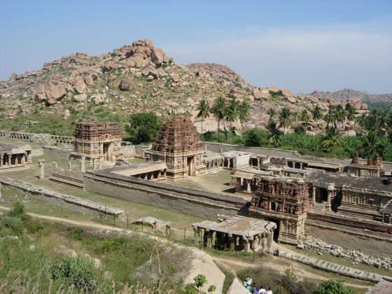 Achyutaraya temple in hampi India