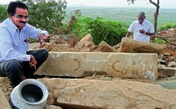 buddhist pillar found under temple