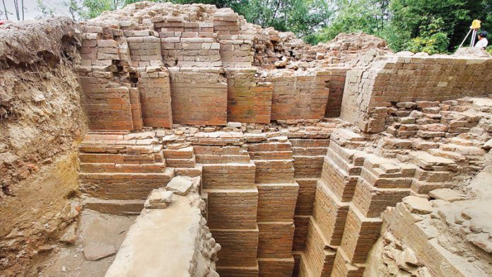 1000-year-old Hindu temple excavated in Dinajpur
