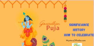 govardhan puja shri krishna diwali deepawali celebration